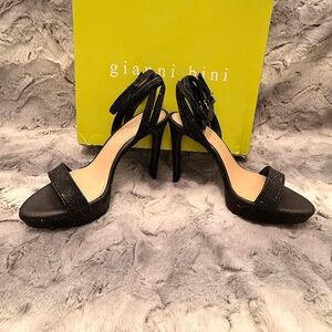 Gianni Bini Sparkling Black Heels